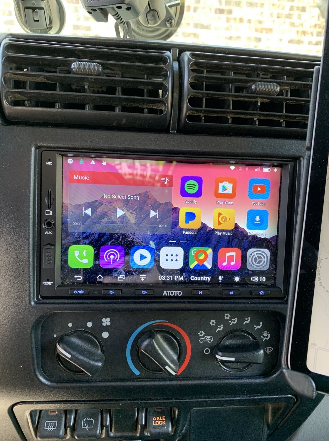 ATOTO A6 Double-DIN Navigation Stereo Install in a Jeep Wrangler TJ -  Southeast 4x4 Trails